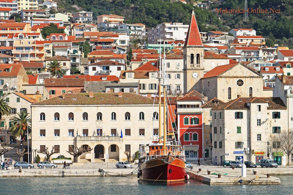 Apartments Villa Flamingo Makarska Dış mekan fotoğraf