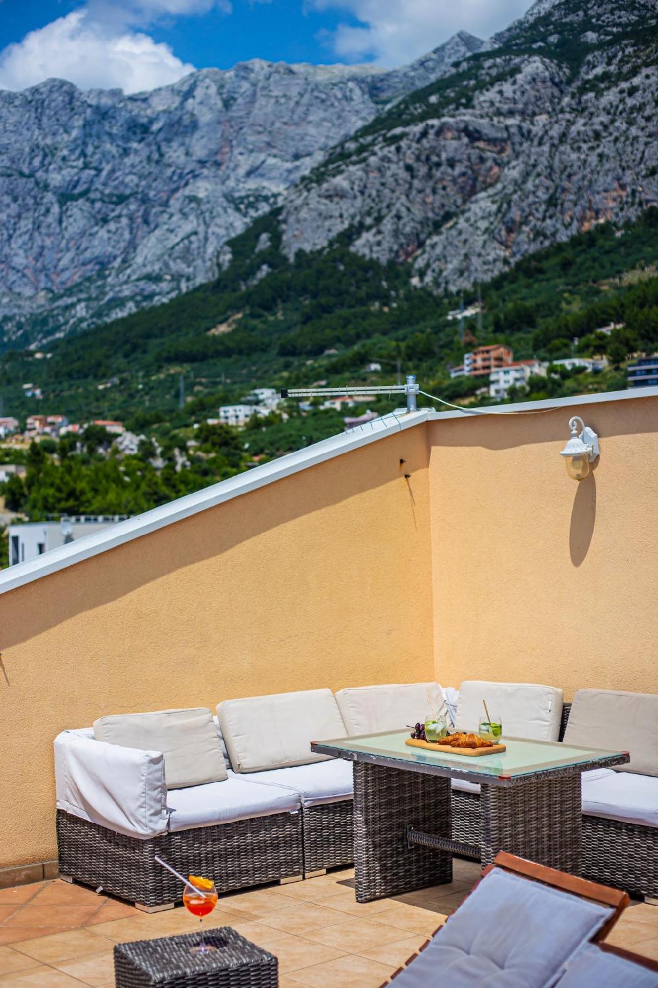 Apartments Villa Flamingo Makarska Dış mekan fotoğraf